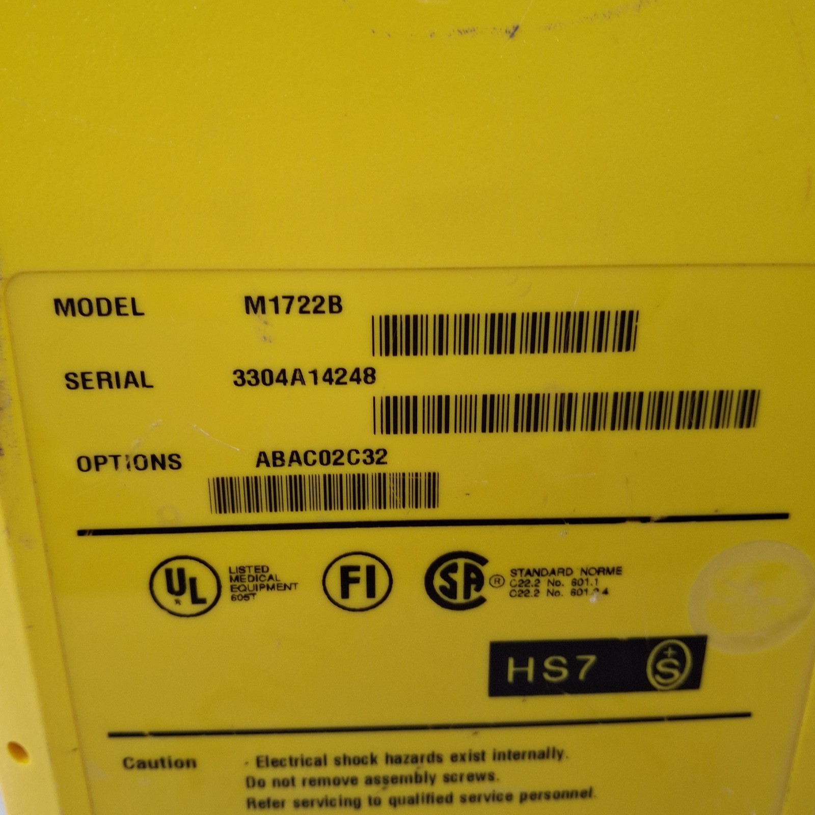 Hewlett Packard CodeMaster XL+ Defib