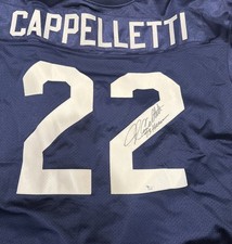 John Cappelletti Autographed Jersey Authenticated “73 Heisman” inscription 