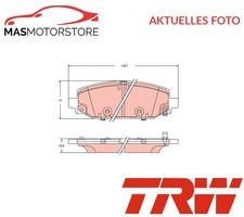 SATZ BREMSBELÄGE BREMSKLÖTZE HINTEN TRW GDB2360 P FÜR JEEP WRANGLER IV