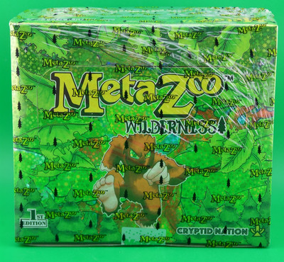 MetaZoo TCG Wilderness Booster Box 1st Edition Box - Factory Sealed