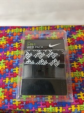 Nike Men's Web Belt 3 IN 1 Pack - JUST DO IT/BLACK/GREY TRIM - Fits up to 42 NEW