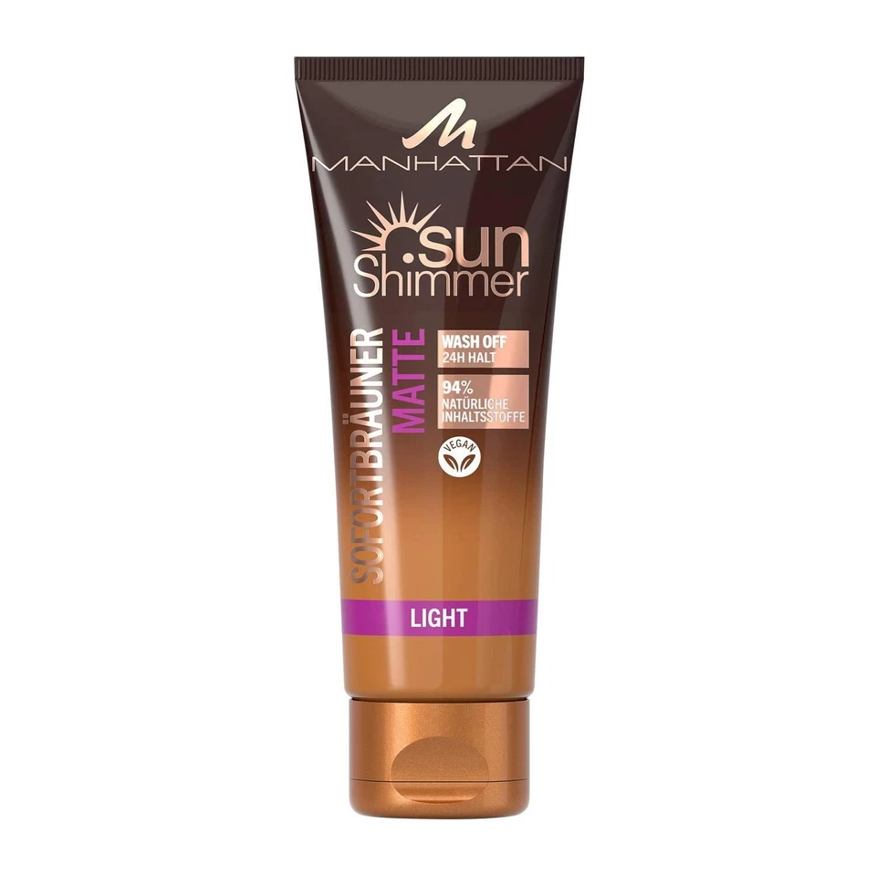 Manhattan SUN Shimmer Selbstbräuner Matte light 125 ml - Bild 1 von 2