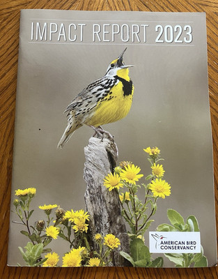 Impact Report 2023 American Bird Conservancy Ornithology Magazine Booklet