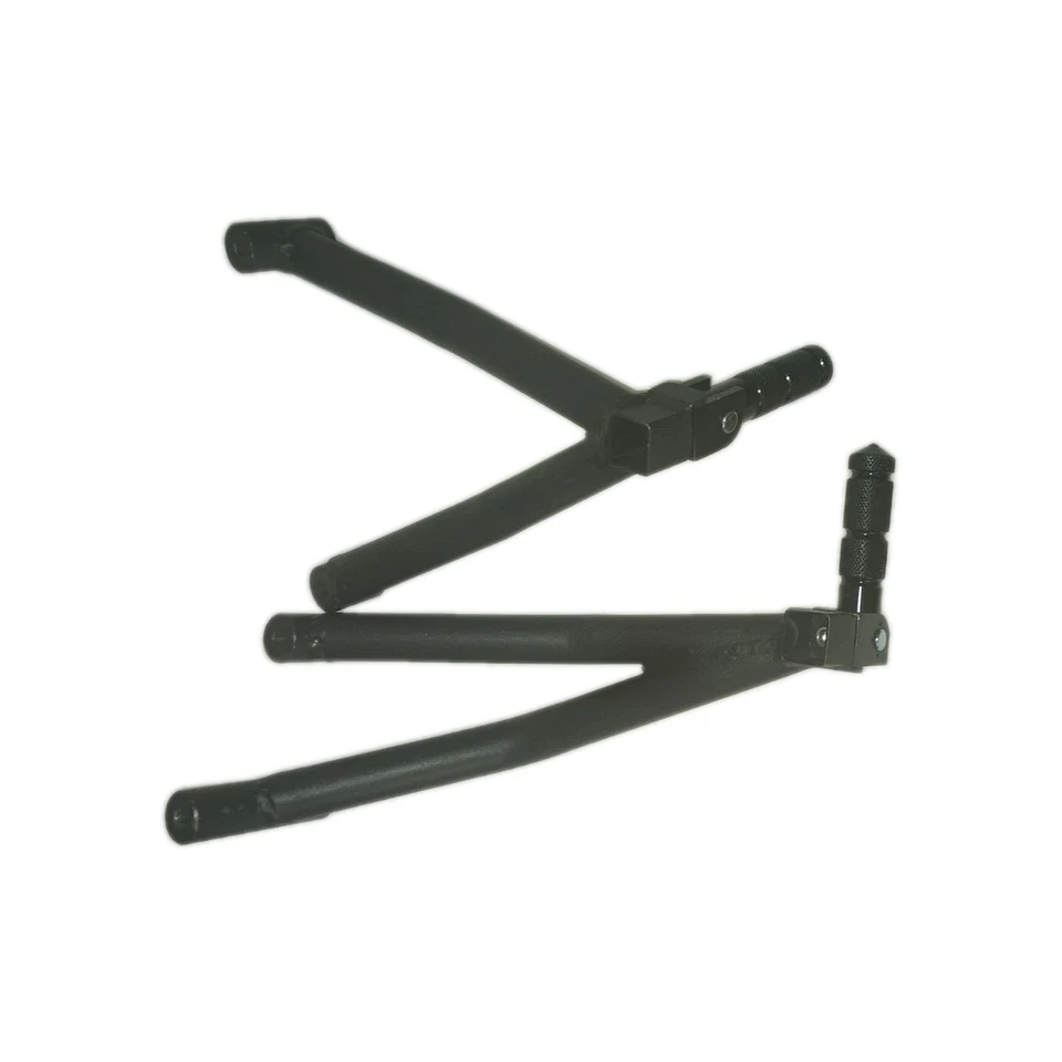 Soportes de pasajero izquierdo y derecho KEMIMOTO, estriberas plegables para Sportster S Rh  Foto 2 de 4