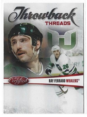 Ray Ferraro 2010-11 Certified Throwback Threads Red #/250