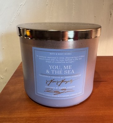 NEW! Bath & Body Works You, Me, & The Sea 3 Wick Candle 14.5 oz