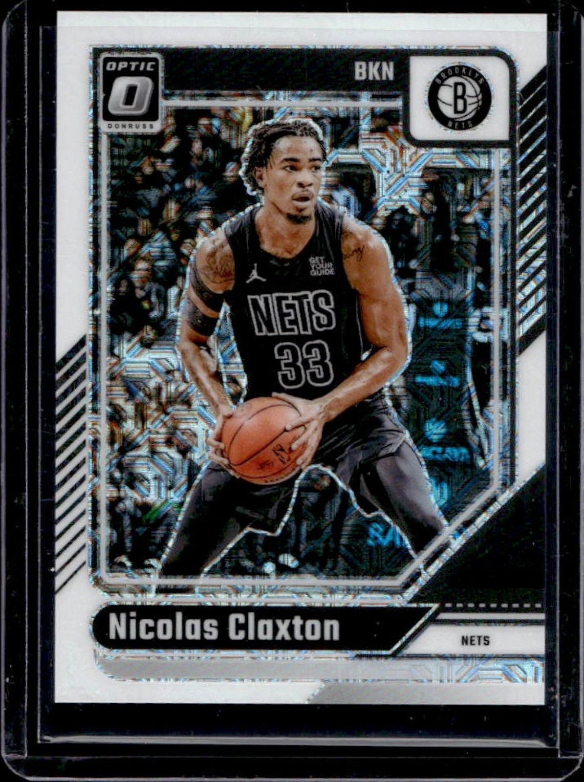 2024-25 Donruss Optic Nicolas Claxton Choice White Prizm /48