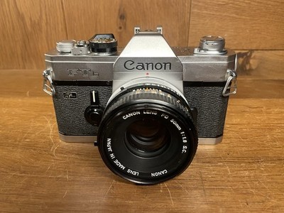 *Near Mint* Canon FTb-N FTb QL Late Model Film Camera FD 50mm F/1.8 S.C Lens /JP