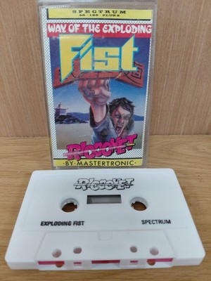 Sinclair ZX Spectrum 48k 128k +2 - Way of the Exploding Fist - getestet & funktionsfähig