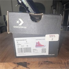 Converse Chuck Taylor All Star Hi High Top Canvas Lace Up Red/White M9621