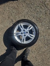 FIAT GRANDE PUNTO 15" INCH ALLOY WHEEL  AND FULL SIZE SPARE 175/65/15 TYRES #3