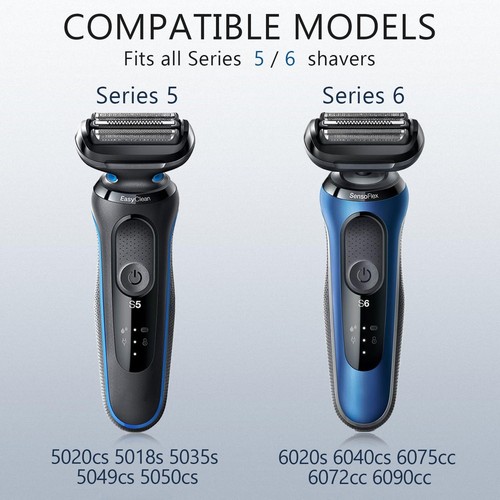 Series 5/6 53B Replacement Head for Braun Electric Foil Shaver, Compatible wi... - Picture 2 of 6