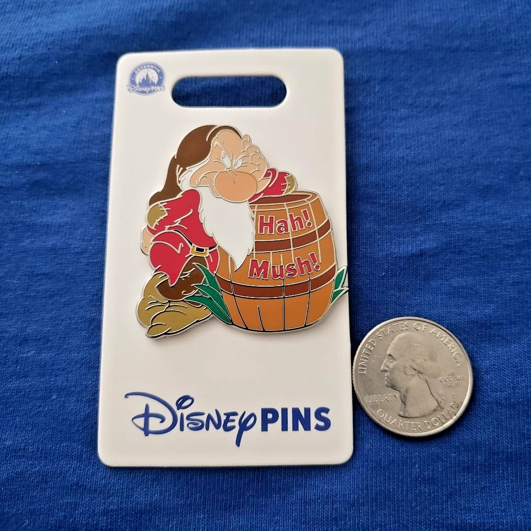 Grumpy - Snow White and the Seven Dwarfs - Hah Mush DISNEY PIN
