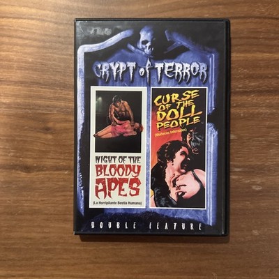 Crypt of Terror: Night Of The Bloody Apes/Curse Of The Doll People DVD
