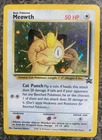 Pokémon TCG Meowth Black Star Promo 10 Holo Rare Card 2000 Game Boy NM