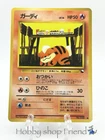 Pokemon card Growlithe 058 Expansion Sheet 3rd Edition Green Old Back