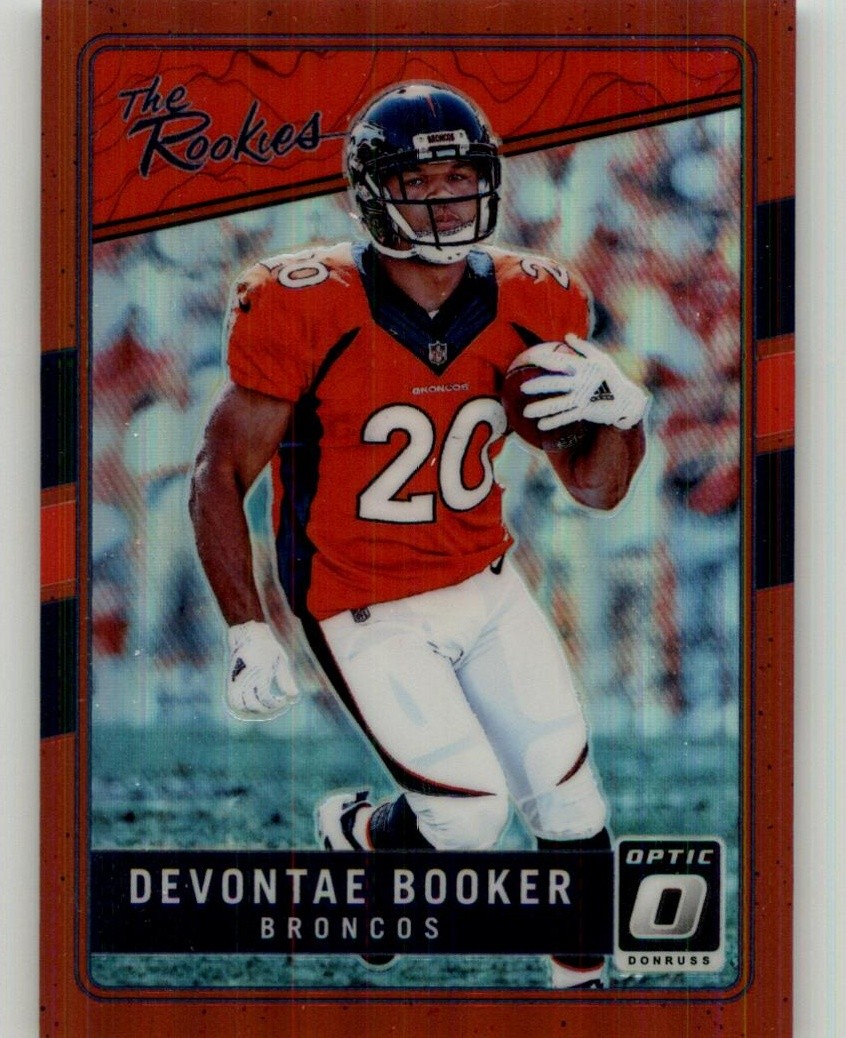 Devontae Booker Panini Donruss Optic the Rookies #TRDB Red
