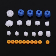 26pcs Plastic Spindle Gear Set Small Gears... 26pcs Plastic Spindle Gear Set Small Gears...