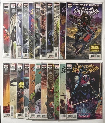 AMAZING SPIDER-MAN VOL. 5  #14-33 + HU VF LOT RUN • 22 ISSUES TOTAL