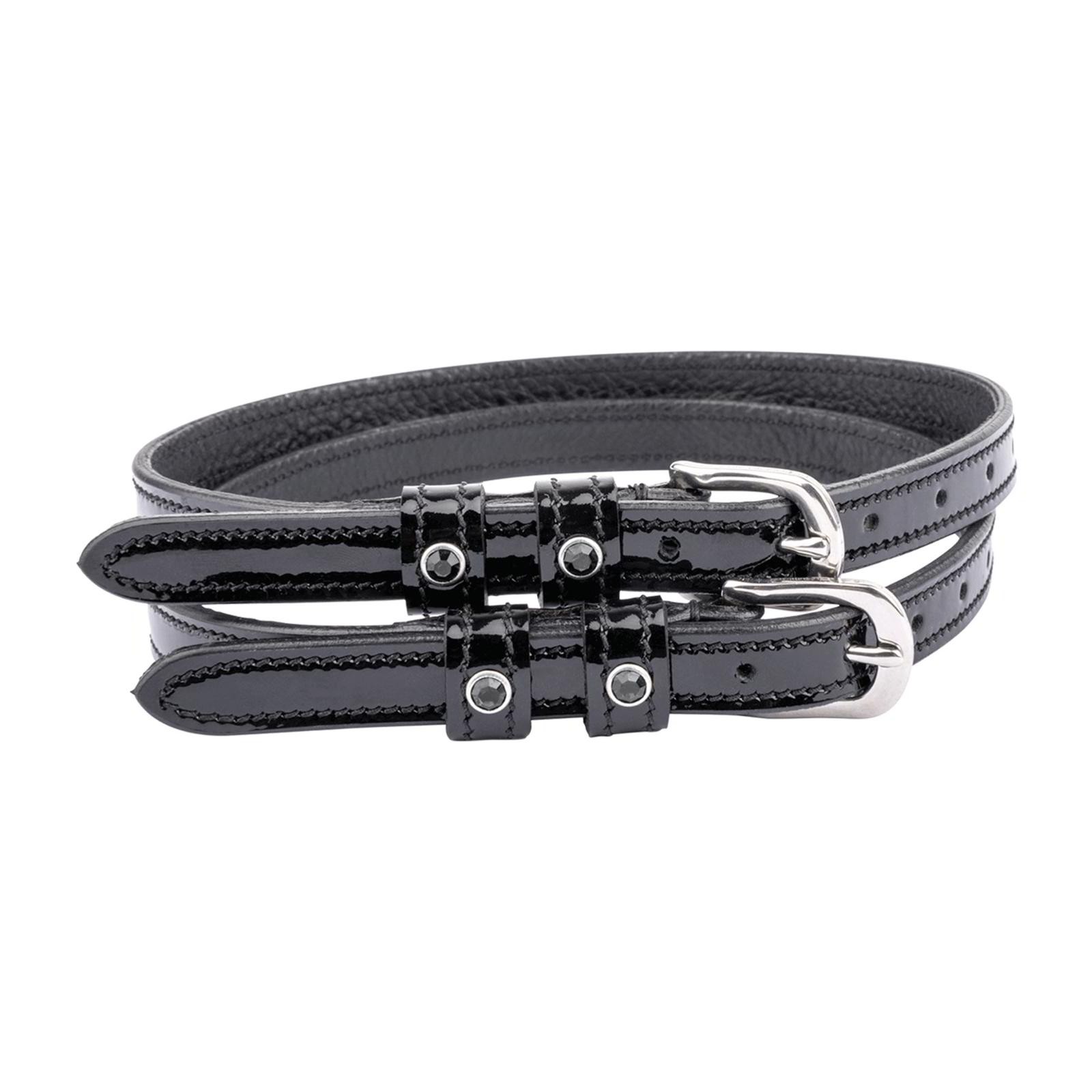 Waldhausen Black Spur Straps For Horses Stone (X2) - Image 2