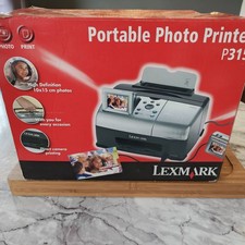 Lexmark P315 Portable Colour Inkjet Digital Photo Printer Boxed with all papers