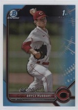 2022 Bowman Draft Chrome Sky Blue Refractor Bryce Hubbart #BDC-17 fm0