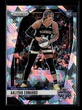 2024 Panini Prizm WNBA Aaliyah Edwards Ice Prizms #70
