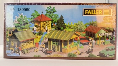 Faller H0 180590 Schrebergartenhäuschen OVP -MELE-