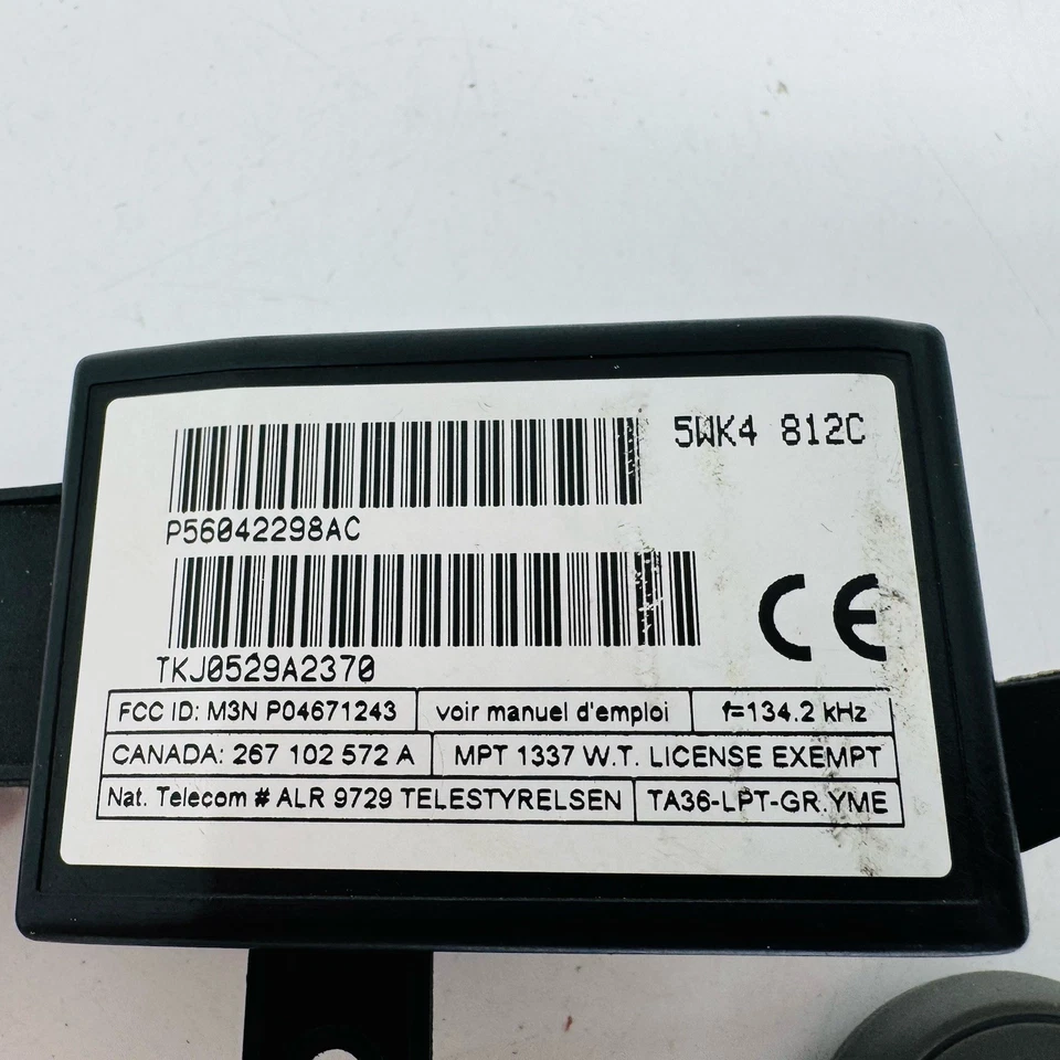 1999-2004 Jeep Grand Cherokee 01-03 Caravan Imobilizer P56042298AC Plug & Play - Imagem 3 de 4