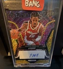 Panini 2025 Prizm Black Prizmatrix Ja Morant Gold Autograph 04/10 Grizzlies