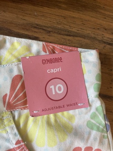 Girls NWT Gymboree Set Capri Tank Sunshine And Shells Size 10 - Picture 3 of 5