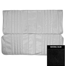 New Rear Bench Seat Cover Black Fits Chevrolet Chevelle 68as10c New Rear Bench Seat Cover Black Fits Chevrolet Chevelle 68as10c