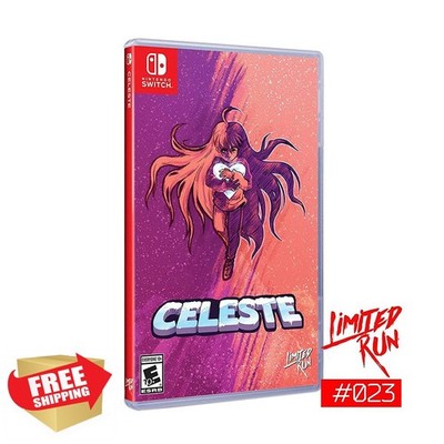 Limited Run Celeste Nintendo Switch Foil Cover