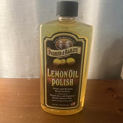 #ad #ad Parker amp; Bailey Lemon Oil Polish Natural Lemon Scented Wood Cleaner $13.12