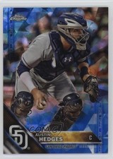 2016 Topps Box Set Chrome Sapphire Edition /250 Austin Hedges #502 0j53