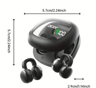 Bluetooth Kopfhörer Acer Open Ear Clip-on HD Stereo Neu ovp.