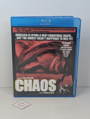 Chaos (Blu-Ray 2005) Code Red Rare HTF OOP Horror
