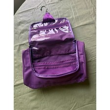 Regis Purple Hanging Toiletry Bag Shower Caddy Dorm Organizer