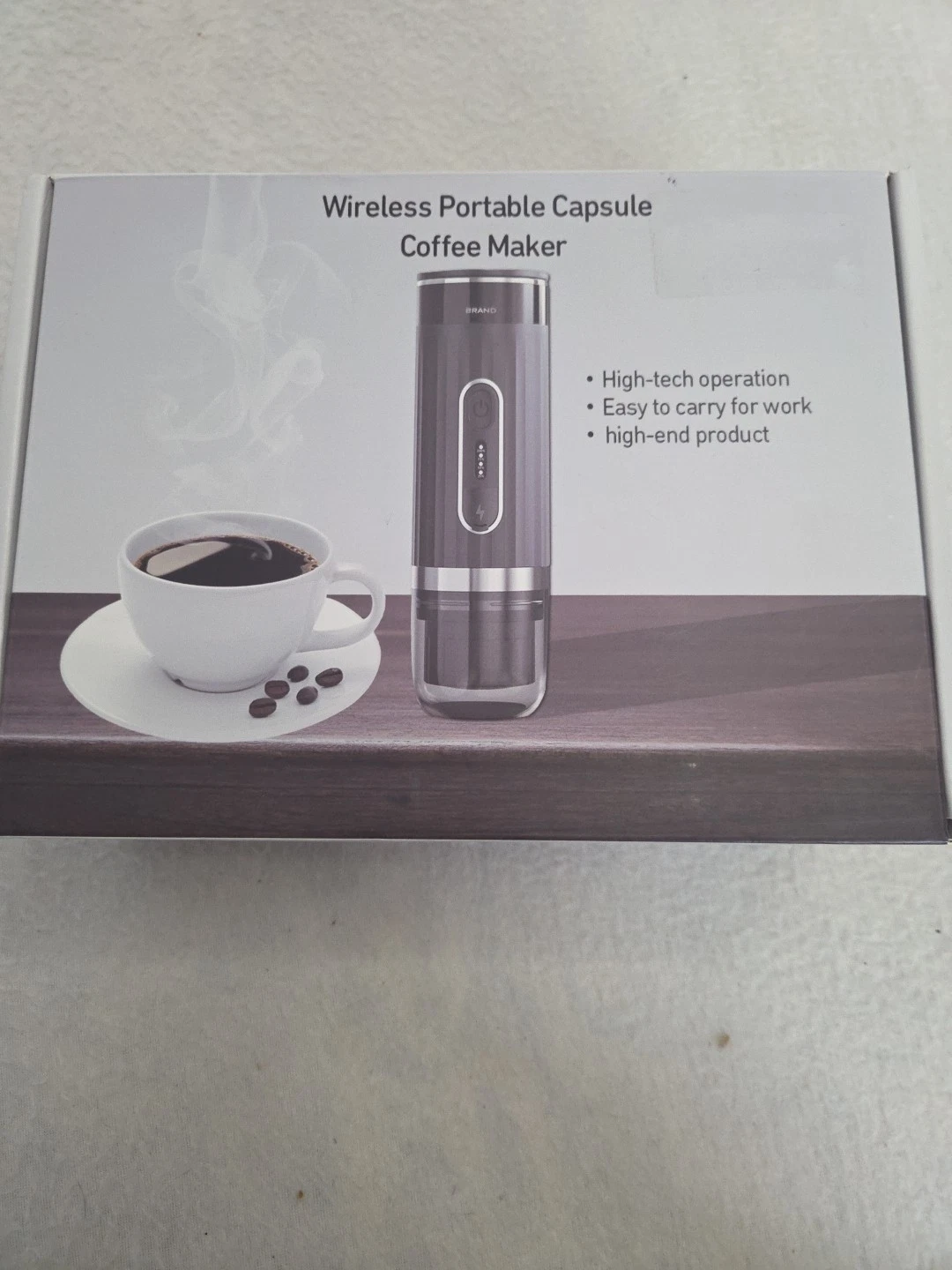 Portable Electric Espresso Coffee Machine Cordless Heating Sh17