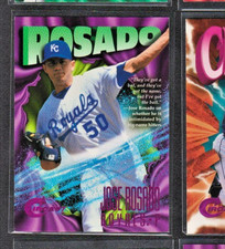 1997 FLEER CIRCA RAVE PURPLE FOIL PARALLEL #11 JOSE ROSADO ROYALS SP #/150
