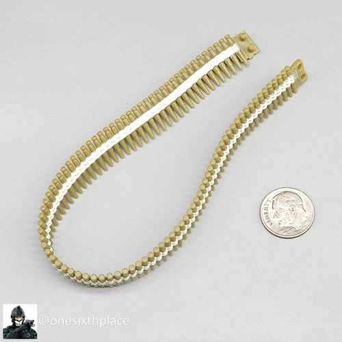 1:6 scale Hasbro GI Joe WWII Machine Gun Plastic Ammo Belt for 12" Figures