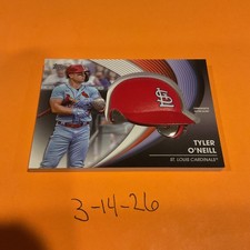 2022 Topps Update Commemorative Batting Helmet Tyler O'Neill St Louis BH-TO