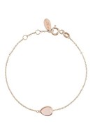 Latelita Pisa Mini Tropfenarmband RoséGold Rosenquarz