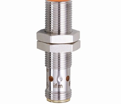 IFS204 Inductive Sensor Prox, 4 mm Range, M12 Flush, PNP-NO - IFM Efector