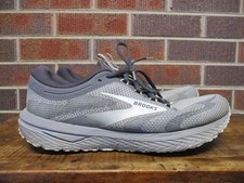 Brooks Mens Revel 7 Gray 1104351D014 Athletic Running Shoes Sneakers Size 12 D