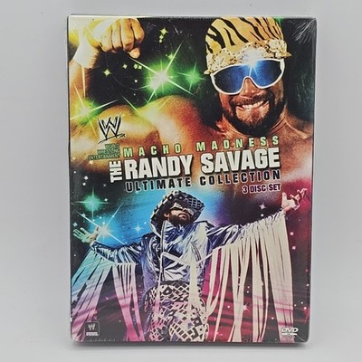 wwe MACHO MAN MADNESS THE RANDY SAVAGE COLLECTION 3 dvd NEW SEALED wrestling