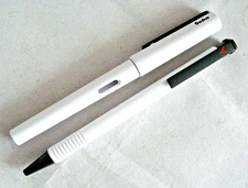 Geha Shadow Apollo weiß 709 Füller + Kugelschreiber # 1986-1990 # (1589)