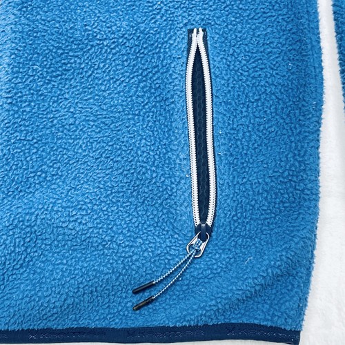 Kari Traa Sweater Women's S Blue Fleece Full Zip Side Pocket Zipper Collar - Picture 5 of 18