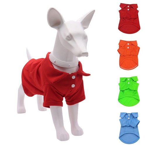 Pet Dog Clothes T Shirt Small Cat Girl Boy Puppy Vest Apparel XXS-2XL Yorkie ⊰ - Picture 17 of 60
