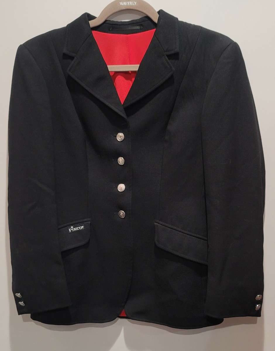 Veste Pikeur équitation – Femme – Taille US8 – Noire – Spectacle – Occasion